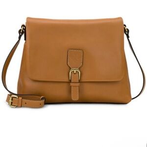 Patricia Nash Tan Leather Crossbody Bag